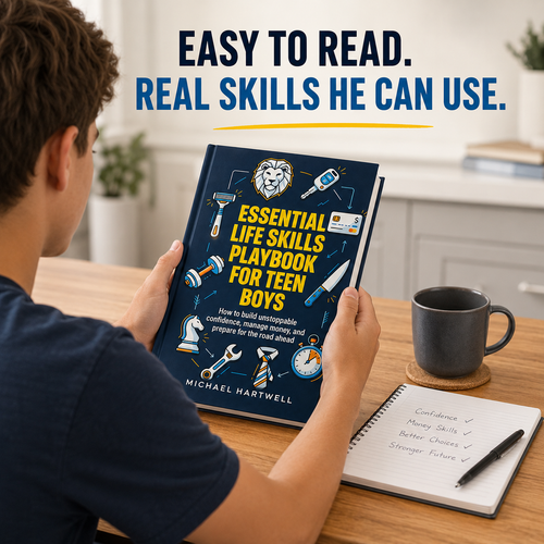 The Essential Life Skills Playbook for Teen Boys