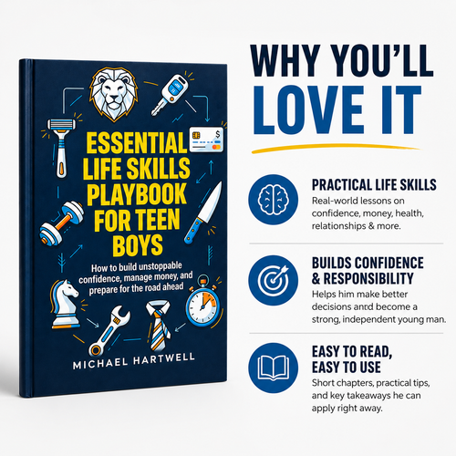 The Essential Life Skills Playbook for Teen Boys